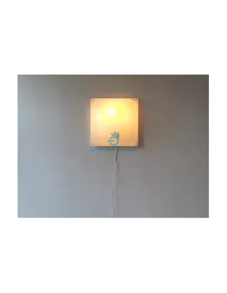 IGuzzini 3.5336.001.0 Applique murale Dada 370x370, ampoule fluorescente 2x18W